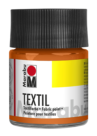 Marabu Textil Stoffmalfarbe 50 ml-orange