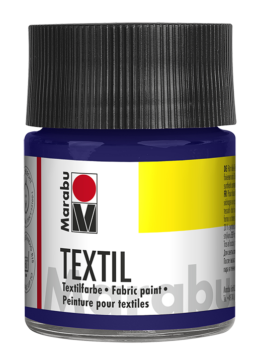 Marabu Textil Stoffmalfarbe 50 ml-violett dkl.