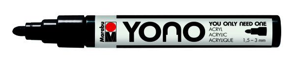 Marabu YONO Marker 1,5-3mm-schwarz