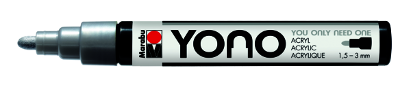 Marabu YONO Marker 1,5-3mm-silber