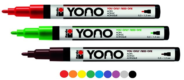 Marabu YONO Marker 1,5-3mm