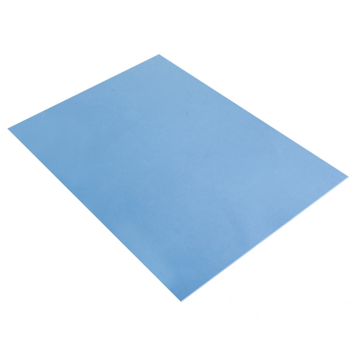 Moosgummi Platte hellblau 20x30x0,2 cm