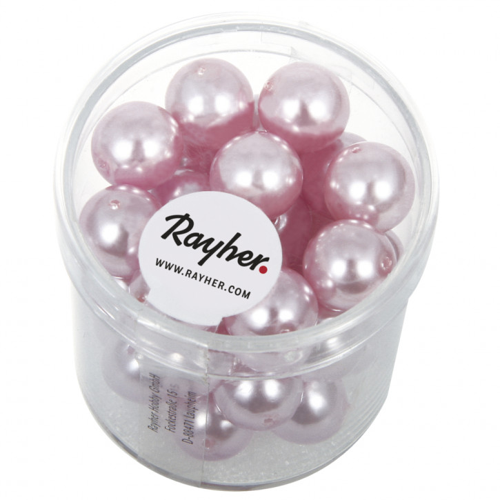 Renaissance Glaswachsperlen, 10mm Dose 35Stück-orchidee