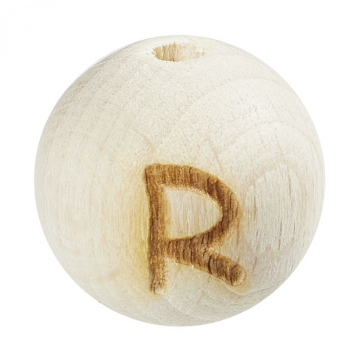 Schnulli-Buchstaben-Kugel 12mm,R