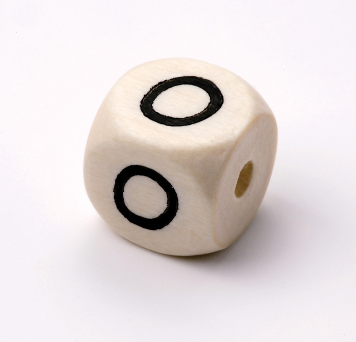Schnulli-Buchstaben-Würfel 10 mm O