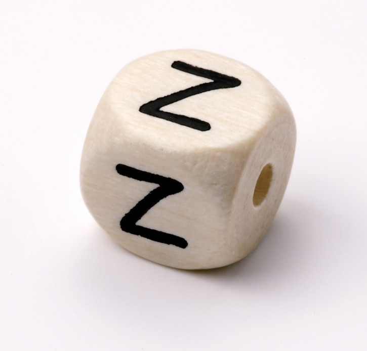 Schnulli-Buchstaben-Würfel 10 mm Z