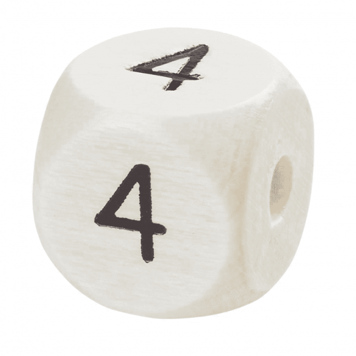Schnulli-Zahlen-Würfel 10 mm 4