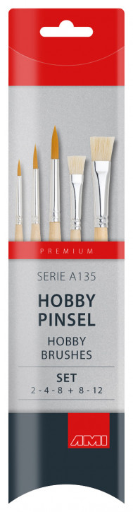 Set Hobbypinsel Serie A135 AMI