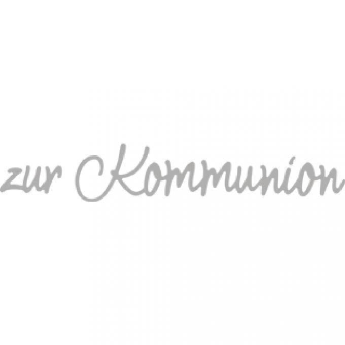Stanzschablone: Zur Kommunion, 1x2-8,9x1,9cm, SB-Btl 2Stück