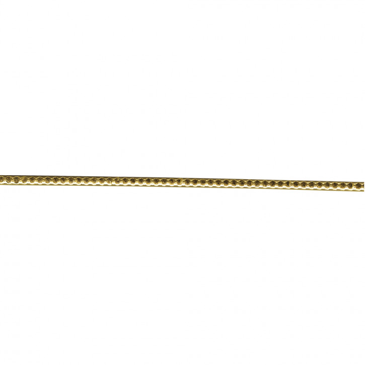 Wachs-Perlstreifen 20x0,4cm, SB-Btl 6Stück, gold