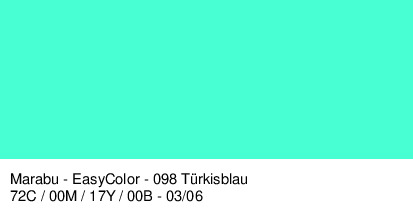 Türkisblau}