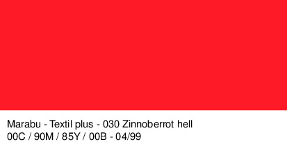 zinnoberrot}
