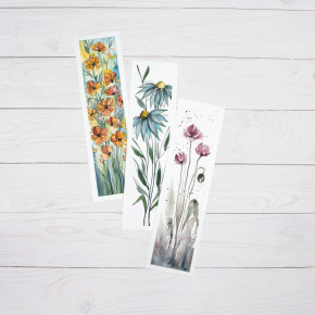 Bookmark Pad 5,5x20cm 300g matt, 15 Blatt