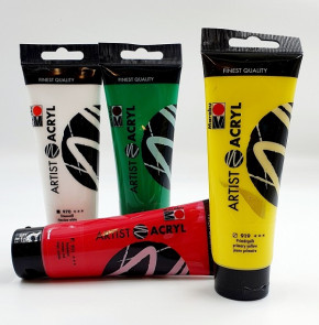 Artist Acryl 120 ml Tube Marabu Permanentviolett
