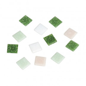 Artdecor Mosaik Mix, grün 1x1cm, ca.1300Stück, Dose 1kg