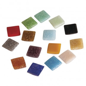 Artdecor Mosaik Mix, bunt 2x2cm, ca.350Stück, Dose 1kg