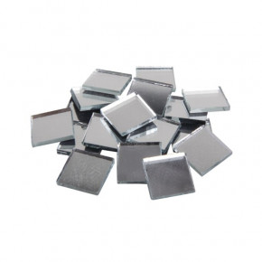 Spiegelmosaik 1,5x1,5cm, ca.1000Stück, Dose 1kg