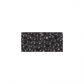 Rocailles, 3mm, Dose 200Stück, anthrazit
