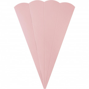 Schultütenrohlinge, stabiler Karton 400g/qm, 6-eckig, 68 cm, rosa