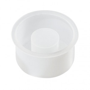 Silikonform Kerzenhalter Rund ca.4,5x2,5cm, Füllmenge 60g