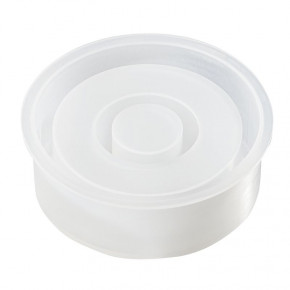 Silikonform Kerzenhalter Rund ca.7x2,5cm, Füllmenge 80g