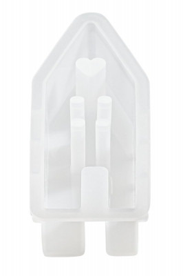 Silikonform Haus ca.8,5x2,5x1,5cm, Füllmenge 40g