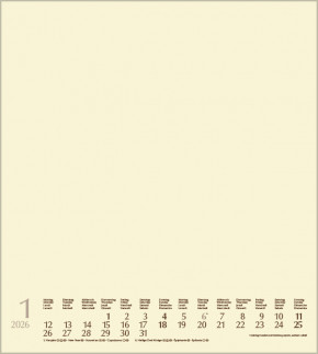 Foto-Malen-Basteln Bastelkalender chamois 2026