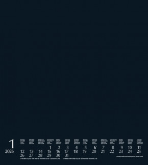 Foto-Malen-Basteln Bastelkalender schwarz 2026