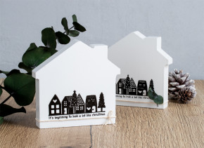 Stempel Little town 4x8cm