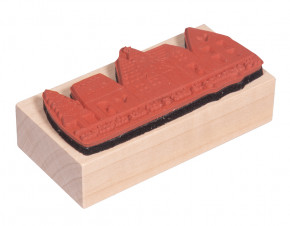 Stempel Little town 4x8cm