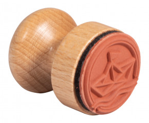 Stempel Origamiboot , 3cm ø