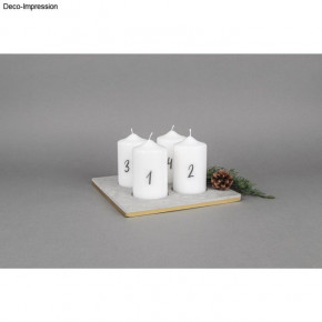 Transferfolie Adventszahlen, 1-4 1,5-3cm Zahlen, SB-Btl 1Bogen