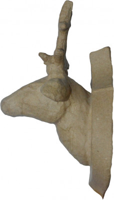Pappmachee Figur "Trophäe" Höhe 20 cm