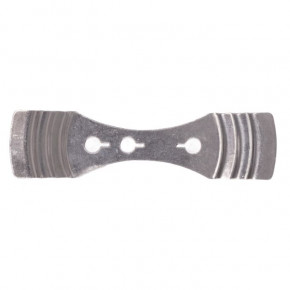Silikon Gießform Kerze U-Form geriffelt 8,4x3,9cm, Höhe 8,6cm, Box 1Stück