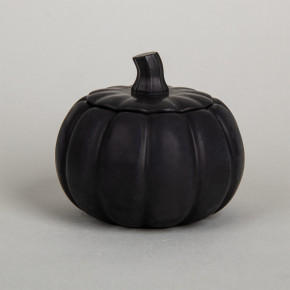 Silikon Gießform 3D Kürbis, 10cm mit Deckel, Höhe 8,5cm