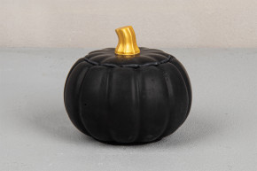Silikon Gießform 3D Kürbis, 10cm mit Deckel, Höhe 8,5cm