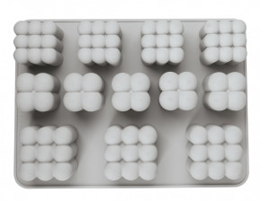 Silikon Gießform Bubble Kerzen 24,4x18x50cm, 12 Formen