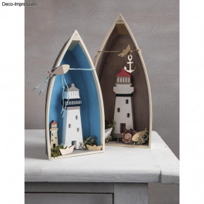 Silikon Gießform Leuchttürme 14,5x26x2cm, 3 Formen, Box 1Stück
