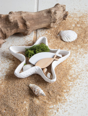 Silikon Gießformen Set Seestern+Muscheln, Dekoschalen, 3tlg.