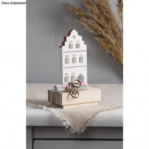 Silikon Gießform Nordic Häuser 14,5x26x1,7cm, 3 Formen, Box 1Stück