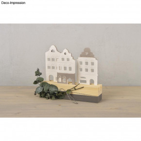 Silikon Gießform Nordic Häuser 14,5x26x1,7cm, 3 Formen, Box 1Stück