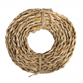 Schilfgras Band, 5fach geflochten 3m, 2,5cm breit, natur, Bündel 1Stück