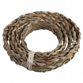 Schilfgras Band, 5fach geflochten 3m, 2,5cm breit, natur, Bündel 1Stück