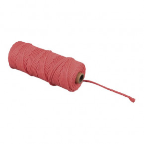 Makramee Garn, 3mm ø, koralle ca. 210g, Rolle 70m