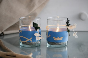 Furnierholz Fische 4-6cm, Stärke 1mm, SB-Btl. 16Stück, natur
