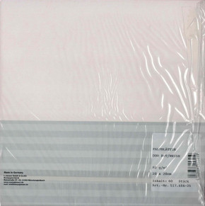 Duo-Color-Faltblätter, Farbiges Faltblätterpapier m.unterschiedlichen Vorder-u. Rückseiten 2-farbig, Rot/Weiß, 80g/m², 20x20cm, 60Blatt