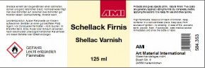Schellack Firnis 125 ml