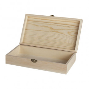 Holz Schatulle Rahmen FSC Mix Credit 25x14x6cm