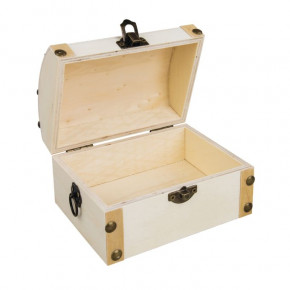 Holz Truhe, FSC Mix Credit 13,5x10x8cm