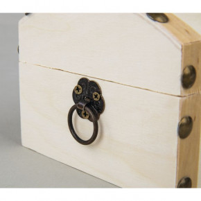 Holz Truhe, FSC Mix Credit 13,5x10x8cm